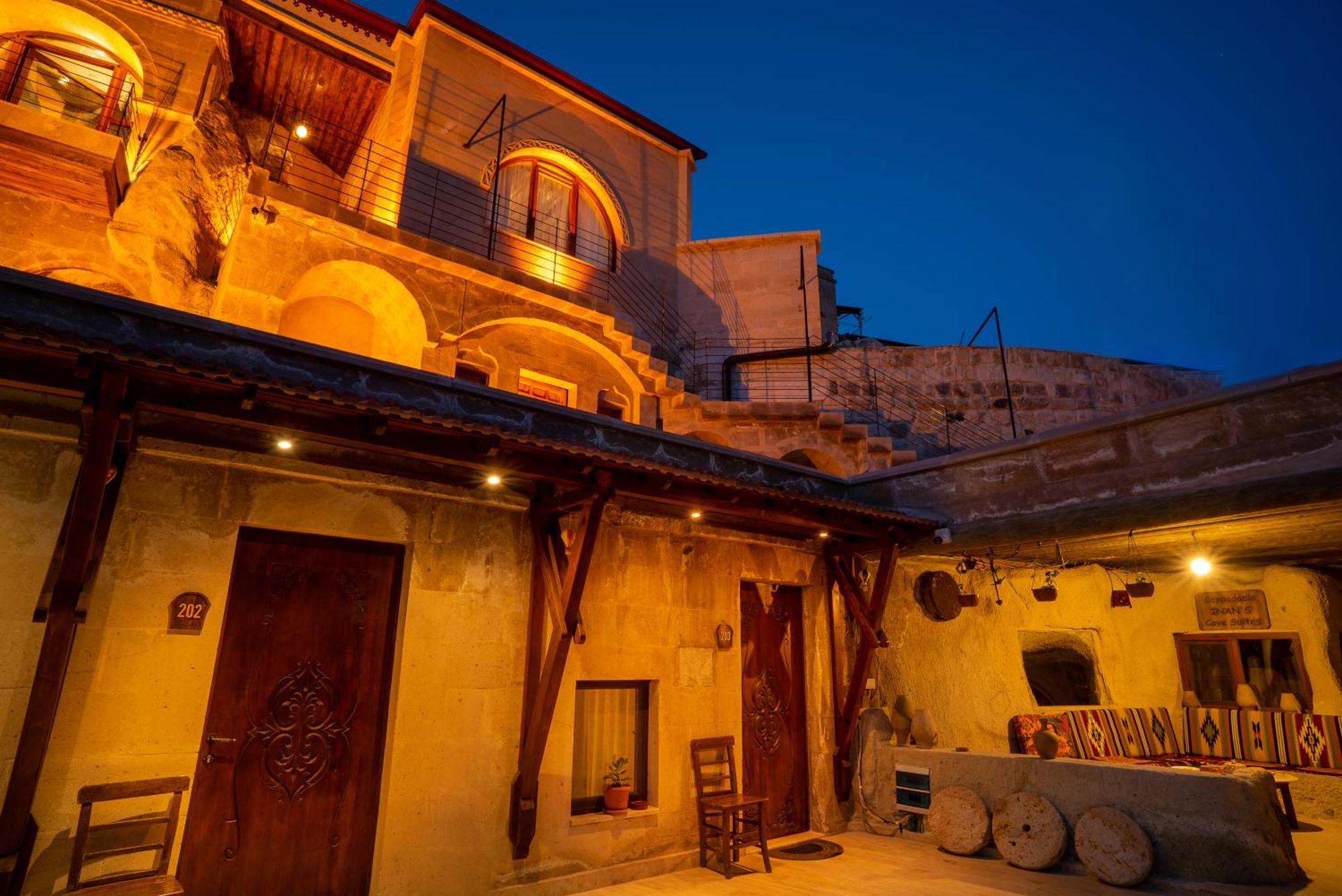 Cappadocia Inans Cave & Swimming Pool Hot Hotell Nevşehir Exteriör bild