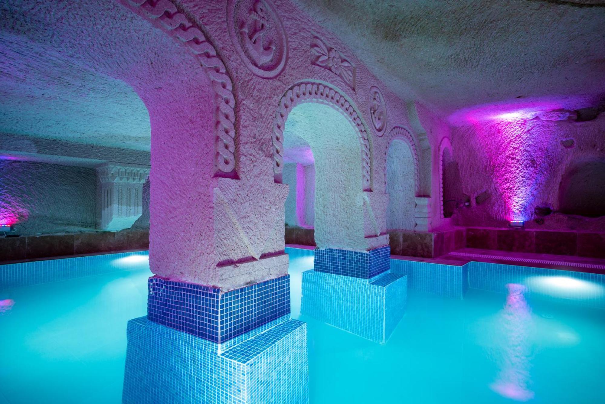 Cappadocia Inans Cave & Swimming Pool Hot Hotell Nevşehir Exteriör bild