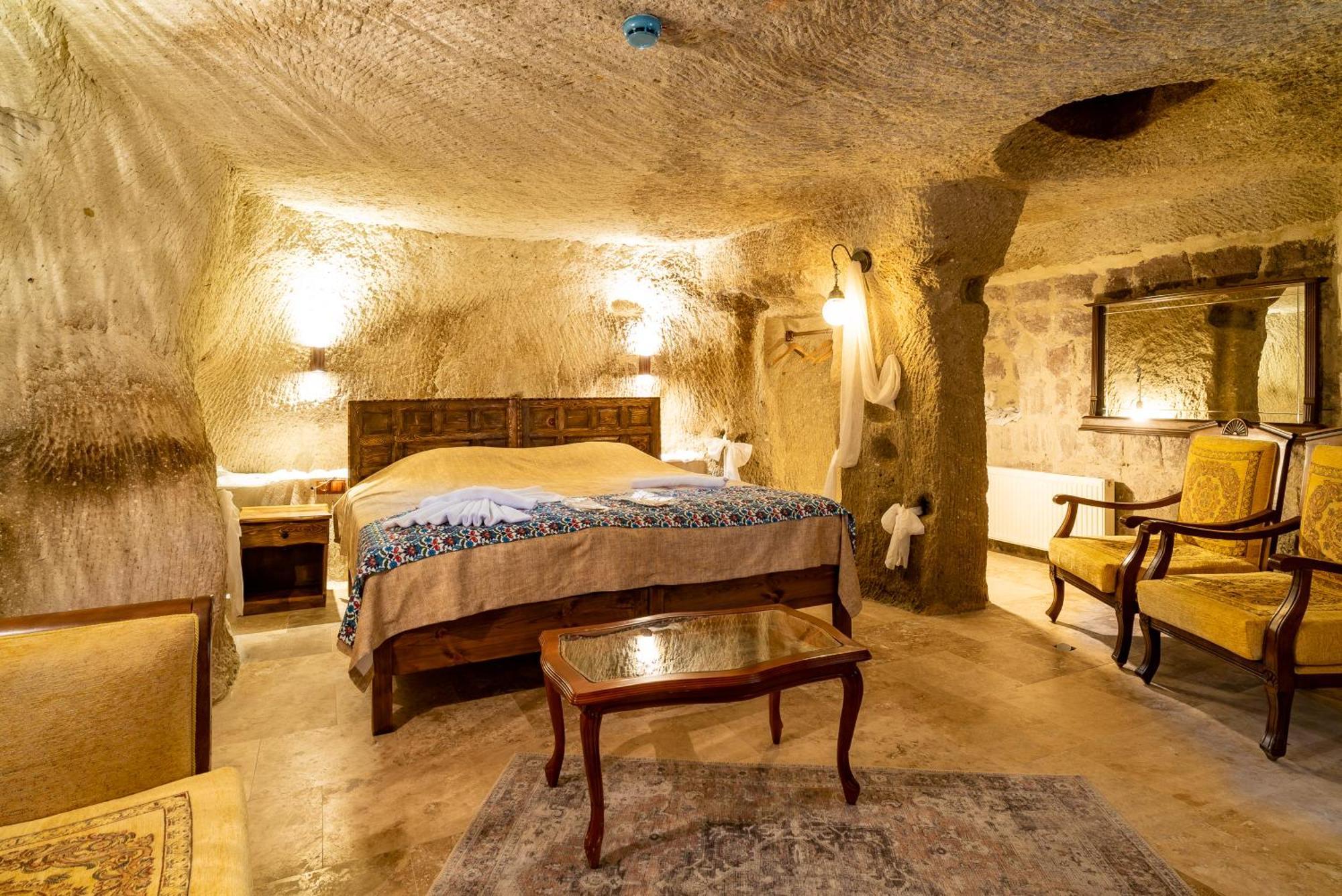 Cappadocia Inans Cave & Swimming Pool Hot Hotell Nevşehir Exteriör bild